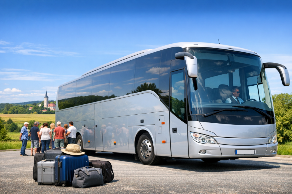 Tarif location bus 50 places avec chauffeur pour un transport de groupe