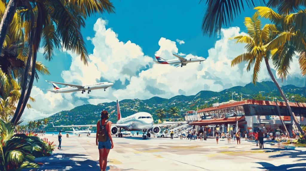 Vol pas cher Caraïbes – Paysage tropical